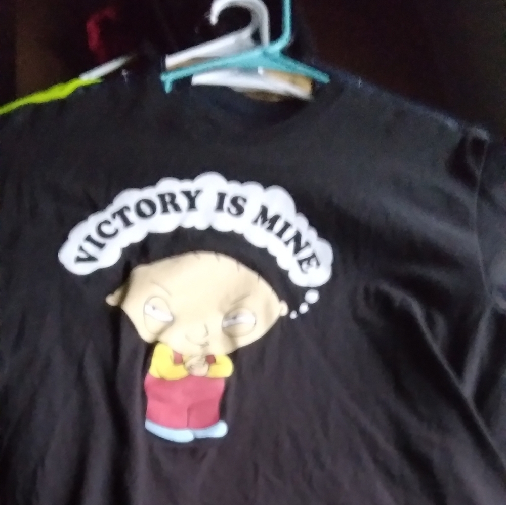 Family Guy Stewie tshirt victory will be mine